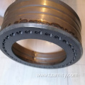 Spun pile steel joint end plate